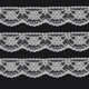 35mm Ivory Crown Pattern Embroidery Lace
